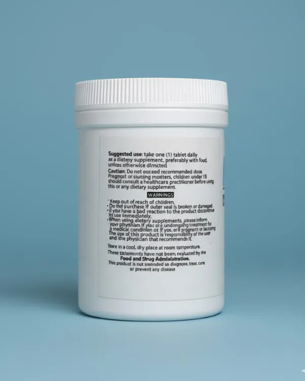Bottle of Novodalin 500mg tablets Suggested use